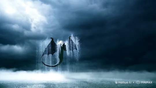 龙行泽雨，虎啸山林 by Hailuo AI Video Generator