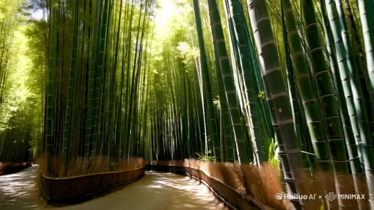 竹海 by Hailuo AI Video Generator