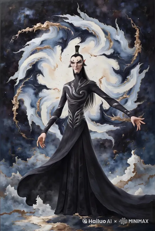 (根据《魔童闹海》世界观及美术设定进行高度还原的续写)
【申公豹立于城墙箭垛之上,玄铁爪尖凝聚暗紫色雷光,远处海面突然翻涌血浪】
申公豹:(阴鸷冷笑)好个水族逆鳞!三百年前你们剖我兄长魂魄炼丹时,就该想到今日!
【三条龙首自血浪中探出,额间朱砂纹闪烁幽光。东海龙王布下万丈水幕结界,西海龙王祭出白骨幡,北海龙王双眸赤红如血】
东海龙王:(声如洪钟)尔等窃取镇海珠,还敢屠戮我水族子民!
申公豹:(甩动狐尾卷起飓风)当年太乙真人收服魔丸时,就该掐死这孽种!(掌心雷光暴涨)
【西海龙王的白骨幡骤然展开,万千骷髅兵从海面浮现。北海龙王喷出冰霜巨龙,与申公豹的紫雷纠缠】
申公豹:(踏碎脚下冰棱)不够看!(咬破舌尖喷出血雾)天地玄宗,万炁本根——!
【血雾中浮现上古妖纹,整座陈塘关地面震颤着裂开深渊。深渊中伸出无数骨刺缠住冰霜巨龙,黑莲业火顺着骨刺焚烧】
东海龙王:(水幕被业火烧出焦痕)这是什么法术?!
申公豹:(舔舐嘴角血渍)用魔丸精血唤醒的血河大阵...待本座吞噬最后一条龙魂...(突然捂住胸口咳血)
北海龙王:(双爪拍碎袭来的骨刺)老匹夫你受了内伤!
申公豹:(狂笑着撕开衣袍,胸口魔纹绽放)这点小伤...(抓住北海龙王龙须拖向深渊)正好给血河喂食!
【哪吒脚踏风火轮破空而至,混天绫缠绕住申公豹狐尾】
哪吒:(怒吼)放开我叔父!
申公豹:(转头狞笑)魔丸转世也配管教我?(甩出捆仙索)
【捆仙索与混天绫纠缠迸发金光,三龙趁机联手攻击。东海龙王召唤潮汐,西海龙王操纵冤魂,北海龙王释放极寒领域】
哪吒:(乾坤圈变大挡住极寒风暴)三昧真火!(火焰顺着混天绫烧向捆仙索)
申公豹:(暴喝一声震碎冰层)给我死!
【血河大阵突然沸腾,无数骷髅从深渊爬出扑向龙群。哪吒趁机冲向申公豹,却被血雾侵蚀皮肤】
哪吒:(痛苦嘶吼)这是什么毒...
申公豹:(癫狂大笑)你以为斩妖除魔就能赎罪?看看你身上流着谁的血!(指向哪吒颈间莲花烙)
【战斗进入白热化,陈塘关城墙在法术冲击下崩塌。关键时刻,太乙真人脚踏祥云降临,手中玉净瓶射出甘露净化血河】
太乙真人:(拂尘扫过哪吒伤口)痴儿,还不快斩断业障!
哪吒:(擦去泪水举起火尖枪)师父放心!(枪尖燃起三昧真火直指申公豹心口)
【三龙见状突然调转攻势,龙吟声化作音波攻击哪吒。太乙真人抛出混元金斗结成防护罩】
太乙真人:(对三龙低语)当年是你们的兄弟自愿献祭...(掌心浮现龙魂印记)
【三龙龙目瞬间清明,收起攻击退入深海。申公豹在金光中化作飞灰,血河大阵随之消散】
(镜头拉远,朝阳穿透乌云照射在废墟中的莲花台上,哪吒低头看着莲花烙沉默不语) by Hailuo AI Video Generator