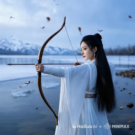 [左移,右摇,跟随][下降,上摇] by Hailuo AI Video Generator