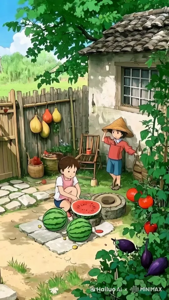 树叶轻轻摇晃 by Hailuo AI Video Generator