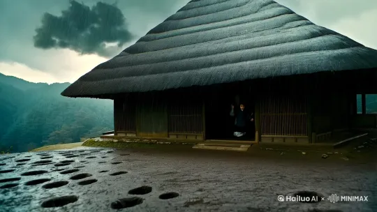 京都市，山村里。
大雨倾盆，伴随着雷鸣电闪，豆大的雨珠砸在泥土地上，砸出了很多个坑坑洼洼的洞，
“轰隆!”
“啊!”
忽然，一声雷鸣巨响，伴随着一声孩童的惨叫。
有一户茅草屋门口，一个衣衫褴褛白发苍苍的妇人挥舞着棍棒，重重的砸在一个才年仅三岁小女娃的身上。
小女娃似乎已经习惯了挨打，正默默低着头忍受。
“你居然敢偷我的东西，居然敢偷我的东西，你这个白眼狼，我供你吃供你喝把你养这么大，你居然连我的东西都敢偷，真是吃了熊心豹子胆了你，看我今天不打死你这个手脚不干净的脏东西。”
女人一边怒骂一边又快又狠又准的打在小女娃的身上。
每一棍都是使出了浑身力气，似要把小女娃活活打死。
“不是窝，窝没有偷你的东西，不是窝!是你的儿子偷哒，不是窝！”小女孩声音稚嫩，却带着不屈服的倔强。
妇人听到女孩的狡辩，更是使出了浑身解数，似乎铁定了心要把小女孩活活打死。
“你居然还敢跟我犟嘴!还敢诬陷我儿子，看我不打死你这个小野种。”
妇人的身后，正站着一个小男孩，小男孩正是她的儿子，正挽着胳膊得意的看着哟哟。
哼，我只不过就是想要你脖子上的一条项链而已，既然你不给，那我就有的是办法让你给我。
而小男孩身后，还站着好几个可怜的小女孩，想要上前劝阻女人，却被狠狠的训斥，“你们要是再多说一句话，连你们一块儿打死。”说完又对地上的小女娃往死里打。
除了小男孩是妇人亲生的，这些小女孩包括被打的哟哟，都是妇人偷来的亦或是从其他人贩子手里交换而来的孩子。
一是想把他们买回来，当他儿子的奴隶，二来长大以后，可以卖出去赚钱。
简直就是一举两得。
打着打着，哟哟忽然没有了动静，蜷缩着躺在地上，一动不动。
身上流下来的鲜红血液把周围一大片区域的雨水给染红。
让人看着触目惊心。
妇人终于停下了手中的动作，丢下棍棒，一脚将哟哟踢的老远。
“死远点，别脏了我的地方。”
哟哟被踢的滑行了好几米远，最后躺在了一个积满雨水的深坑里，只露出了一个圆溜溜的小脑袋，身子浸泡在水坑里。
这一块区域又被鲜血染红。
雨水打在小姑娘的脸上，洗刷了她脸上的泥土。
小女孩粉雕玉琢，长得可爱至极，粉嘟嘟的小脸儿，紧抿着嘴唇，哪怕是没有了意识，也能看出那份倔强和希望。
也不知道过了多久，倾盆大雨继续不停歇的下着。
屋内传来女孩们为哟哟求情的声音，却被女人狠狠的呵斥了回去，便没有人再敢多说一句话，害怕自己的遭遇会和哟哟妹妹一样。
大雨下，哟哟小小的身体忽然蠕动了一下，随后便睁开眼睛，感觉到身上传来剧烈的疼痛，她不敢再动，她想活下去。
她想要下山去找亲生父母!
山顶玄武道观的静安师傅说过，她的亲生父母一直在找她。
哟哟和静安师傅相识是在一岁半的时候，她在山里迷了路，遇到了静安师傅，静安师傅就把她带回道观里。
静安师傅待他极好，但是就是不愿意收留她，也不知道为什么，即使知道小团子那不幸的遭遇。
自从认识了静安师傅，每天夜里饿的睡不着的时候，哟哟都会趁着大家睡着，跑去静安师傅那里。
她会给她吃好吃的，也会给她讲故事，这也是为什么在这种环境下，哟哟依旧健康白白胖胖的原因。
两岁半的时候，静安师傅告诉她，她命中有一劫，扛过去了，便能找到亲生父母，如若扛不过去，那就是天道因果。
才两岁半的哟哟，自然是听不懂的，但是唯一听懂的，就是她也有自己的爸爸妈妈，所以，她想要活着，她想要去找爸爸妈妈。
“少爷，这么大的雨，要不我们找个地方避一避吧。”
忽然，在不远处，一个老者撑着一把伞，伞下是一个高大矜贵的少年，新中式衬衫加西裤，很简单干净，普通却不失高雅的簪子把中长发给盘了起来，五官完美，明眸皓齿，宛如落入凡尘的神君。
他们的身后，还跟着一众黑衣墨镜保镖。
听到声音的哟哟很努力的抬头。
大眼睛似乎看到了希望，嘣的贼亮，哇喔，好漂亮的哥哥。
“没事。”男人声音淡淡，有一种看透了红尘俗世一般的高雅淡泊。
撑伞的老者没有再劝。
“叔叔～“
战百隋忽然听到这一声虚弱的奶音，让他的内心陡然一颤，下意识的就定住了脚步。
他转头，只见一个三岁的小女娃躺在血泊里，伸着肉乎乎的小手正向他求救。
看到那个小女娃的瞬间，战百隋心头又是一颤，牵扯心脏剧痛无比。
战百隋什么也没有想，急忙走向小女孩，却老者忙制止，“少爷，乡下人人心叵测，还是不要靠近的好。”
“如若我把人人都想成这样的十恶不赦，那我祈福的意义又何在。”战百隋声音很轻。
老者低了低头，不再言语，打着伞跟随着战百隋的脚步，走向那个可怜的女娃娃。
“你们可别靠近她，她是个小偷，她偷了我妈妈的金戒指，我妈妈才教训她的。”
在屋里看到这一幕的小男孩打开门冲到屋檐下，朝战百隋喊道。
战百隋停住了脚步。
偷东西?被家里人教训。
这是别人的家事，好像也轮不到自己来管。 by Hailuo AI Video Generator