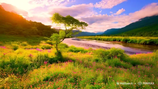 治愈系的极美风景 by Hailuo AI Video Generator