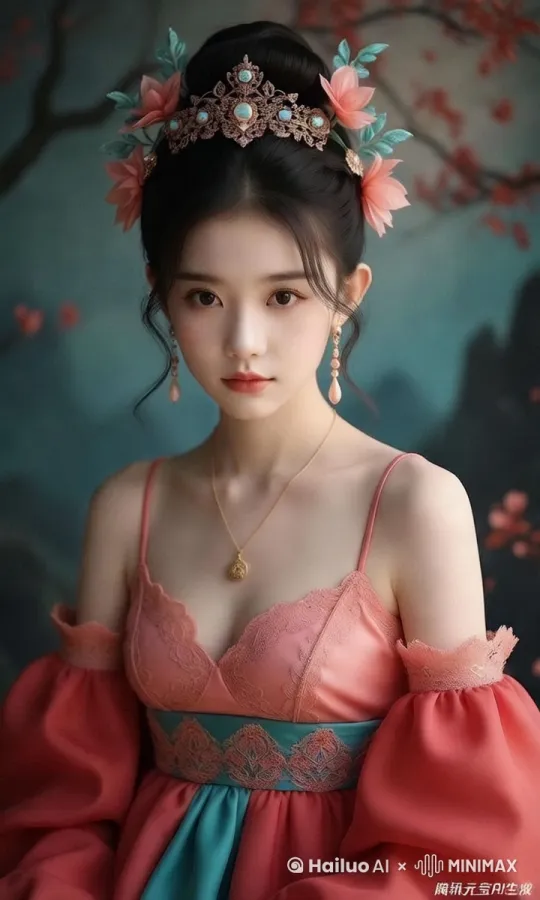 0帧起手，跳古典舞，[变焦拉远，左摇] by Hailuo AI Video Generator