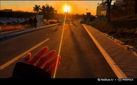 我曾拥有一束光，傍晚我还给了太阳 by Hailuo AI Video Generator