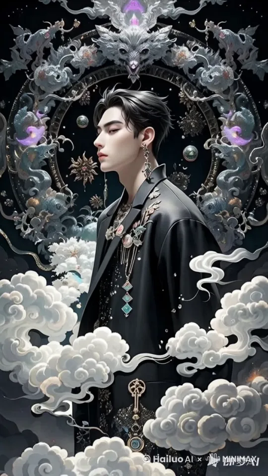 镜头缓慢前推，人物缓慢的转头，眨眨眼。画面主体动态呈现，动作自然流畅，融合，过程丝滑而匀速，符合逻辑，极致细节，镜头跟拍，超真实动态捕捉，不模糊，高质量，没有瑕疵。 by Hailuo AI Video Generator
