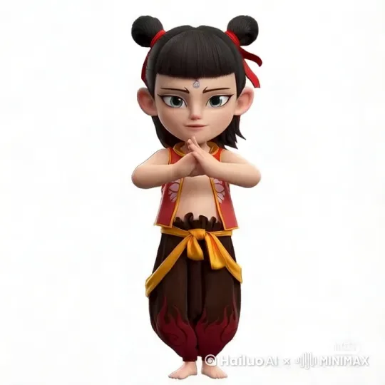 手拿玫瑰花，三八节快乐 by Hailuo AI Video Generator