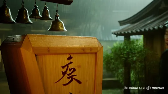 ### 世界观设定
- **时空背景**：清末民初的江南古镇，传统手工业与神秘文化交织的时代
- **基本冲突**：手艺人触犯行业禁忌引发的超自然报复
- **核心主题**：手艺传承中的道德约束与人性贪婪的对抗

### 故事梗概
- **禁忌传承**：棺材铺学徒李二狗因贪财接下禁忌订单
- **午夜异象**：制作血棺过程中遭遇诡异声响与神秘老人警告
- **血棺成形**：以活人血浸染棺木引发连锁诡异事件
- **因果报应**：当事人相继离奇死亡，真相暗藏百年诅咒
- **匠人救赎**：老师傅以命相搏化解怨气，揭示行业真谛

我们将重点描写棺材匠制作禁忌血棺的过程，以及由此引发的恐怖连锁反应。通过这个充满民间禁忌色彩的故事，展现传统手艺背后的道德重量。

---
江南梅雨时节，檐角铜铃在潮湿的雾气里叮当作响。我蹲在棺材铺后院，看着师父用朱砂笔在柏木棺头上画镇魂符。墨线沿着木纹游走，最后一笔收锋时，符咒突然裂开一道细缝，暗红液体渗出棺盖。

"收拾东西，今晚搬去义庄。"师父扔了朱砂笔，脸色比停尸房的白布还难看。我正要问缘由，门外传来马蹄踏碎青石板的声音。四个黑衣汉子抬着蒙黑绸的箱笼，领头的刀疤脸往桌上拍了个银元宝："七日后来取棺。"

黑绸掀开时我差点惊叫出声。箱笼里蜷缩着具女尸，脖颈处皮肉翻卷，暗红嫁衣下露出青紫尸斑。最骇人的是那双眼睛，灰白瞳孔直勾勾盯着房梁，眼睑处缝着密密麻麻的红线。

"这是要配冥婚的。"师父指尖发颤，"女尸含怨，得用镇魂棺......"

刀疤脸又拍出两个元宝："东家说了，要楠木血棺。"

师父倒退两步撞翻墨斗，朱砂溅在女尸脸上竟腾起青烟。我盯着元宝移不开眼，这够买下半条街的铺面。师父突然揪住我后领往外拖："这单生意接不得！二十年前张记棺材铺......"

"老东西不识抬举！"刀疤脸拔刀架在师父颈间，"要么收钱做棺，要么现在就躺进去。"

当夜暴雨如注。我偷瞄着库房里的金丝楠木，师父说过这种木料沾不得血腥。忽然窗棂轻响，女尸的嫁衣不知何时盖在我肩上，血腥味混着霉味直冲鼻腔。暗处传来指甲抓挠木板的声响，我举灯照去，停尸台上的女尸竟翻了个身。

"二狗，洒糯米！"师父冲进来甩出墨斗线。女尸突然坐起，缝着眼睑的红线根根崩断。师父将我推出门外，反手贴上黄符："去城隍庙请......"

话音未落，符纸自燃成灰。女尸青黑指甲暴涨三寸，直插师父咽喉。我连滚带爬冲进雨幕，背后传来木板碎裂声。跑过石桥时，水面倒影里赫然映出女尸趴在我背上。

义庄烛火摇曳，守尸人听完讲述，从神龛请出把生锈的棺材钉："你师父怕是折了。要活命，就按我说的做......"

五更天时，我抱着槐木匣回到棺材铺。满地碎木中，师父仰面躺在血泊里，胸口插着半截墨线尺。女尸端坐在未完工的棺材上，嫁衣下摆滴着黑水。我颤抖着打开木匣，守尸人的声音在耳边炸响："趁鸡鸣前三刻，钉住天灵、膻中、涌泉！"

第一钉入额时，女尸喉咙发出咕噜声。第二钉刺入心口，整间屋子开始震动。当第三钉瞄准脚心时，女尸突然睁眼，缝眼红线化作血蛇缠住我手腕。千钧一发之际，师父的尸身猛地弹起，死死抱住女尸滚进棺材。

"封棺！"师父最后的声音混着棺盖合拢的巨响。我哭着抡起铁锤，将七寸棺材钉楔入棺盖。当晨光刺破乌云时，棺材缝隙里渗出黑血，在地面汇成四个字：贪棺者葬。

十年后我成了棺材李，却在替军阀做龙凤棺时，发现楠木纹路间渗出血珠。那天深夜，我分明听见熟悉的抓挠声从新棺里传来...... by Hailuo AI Video Generator