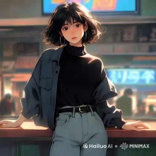 主体动起来，自然，撩头发 by Hailuo AI Video Generator