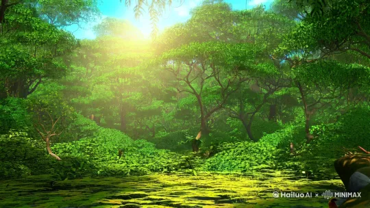 ### 视频脚本：**《丛林奇遇》**

---

#### **场景 1：丛林中的宁静**

**画面描述：**
- **镜头1（广角镜头）**：一片茂密的丛林，阳光透过树叶洒下斑驳的光影，鸟儿在枝头鸣叫，空气中弥漫着宁静的气息。
- **镜头2（中景镜头）**：一个胖胖的男人（主角）身穿宽松的禅修服，坐在一块平坦的石头上，双腿盘坐，双手自然放在膝盖上，闭目打坐，神情安详。

**音效：**
- 轻柔的鸟鸣声和风吹树叶的沙沙声。
- 背景音乐：悠扬而宁静的笛声。

**字幕：**
- “在一个宁静的丛林中，一位修行者正在打坐。”

---

#### **场景 2：惊雷乍现**

**画面描述：**
- **镜头3（特写镜头）**：主角的眉头微微皱起，似乎感受到了某种异样的气息。
- **镜头4（全景镜头）**：天空突然变得阴沉，乌云迅速聚集，一声惊雷划破长空，震耳欲聋。

**音效：**
- 惊雷声：一声巨大的雷声，震耳欲聋。
- 背景音乐：节奏加快，紧张感增强。

**字幕：**
- “突然，一声惊雷打破了丛林的宁静。”

---

#### **场景 3：黄鼠狼的奇遇**

**画面描述：**
- **镜头5（低角度镜头）**：一只黄鼠狼从旁边的灌木丛中窜出来，尾巴高高翘起，身体直立，前爪像人类一样挥舞。
- **镜头6（中景镜头）**：黄鼠狼直立着，口中竟然发出类似人类的声音：“你看我像神还是像神？”

**音效：**
- 黄鼠狼的叫声：尖锐而怪异。
- 背景音乐：神秘而诡异的旋律。

**字幕：**
- “一只黄鼠狼从灌木丛中窜出，竟然直立起来，口吐人言。”

---

#### **场景 4：修行者的反应**

**画面描述：**
- **镜头7（特写镜头）**：主角的眼睛猛然睁开，露出惊讶和疑惑的神情。
- **镜头8（中景镜头）**：主角缓缓站起身，注视着黄鼠狼，脸上露出沉思的表情。

**音效：**
- 背景音乐：节奏放缓，神秘感增强。
- 主角的呼吸声：轻微而平稳。

**字幕：**
- “修行者被这突如其来的景象震惊了。”

---

#### **场景 5：奇异的对话**

**画面描述：**
- **镜头9（对角镜头）**：黄鼠狼和主角对视，黄鼠狼继续直立着，口中重复着：“你看我像神还是像神？”
- **镜头10（特写镜头）**：主角的表情从惊讶转为沉思，似乎在思考黄鼠狼的问题。

**音效：**
- 黄鼠狼的声音：清晰而坚定。
- 背景音乐：充满哲思的旋律。

**字幕：**
- “黄鼠狼的问题让修行者陷入了沉思。”

---

#### **场景 6：修行者的回答**

**画面描述：**
- **镜头11（中景镜头）**：主角微微一笑，缓缓开口：“你既不像神，也不像人，你就是你。”
- **镜头12（特写镜头）**：黄鼠狼的表情似乎有些疑惑，但随后露出了一丝满意的笑容。

**音效：**
- 主角的声音：平静而坚定。
- 背景音乐：温暖而充满智慧的旋律。

**字幕：**
- “修行者的回答充满了智慧。”

---

#### **场景 7：奇遇的结束**

**画面描述：**
- **镜头13（全景镜头）**：黄鼠狼转身跳回灌木丛中，消失不见。
- **镜头14（广角镜头）**：丛林再次恢复了宁静，主角重新坐下，继续打坐。

**音效：**
- 轻柔的鸟鸣声和风吹树叶的沙沙声。
- 背景音乐：回归最初的悠扬旋律。

**字幕：**
- “丛林再次恢复了宁静，修行者继续他的修行之路。”

---

#### **结尾**

**画面描述：**
- **镜头15（远景镜头）**：丛林的全景，阳光洒在树叶上，闪烁着金色的光芒。

**音效：**
- 背景音乐：渐渐淡出。

**字幕：**
- “在这个神秘的丛林中，修行者与黄鼠狼的奇遇，或许只是修行路上的一段插曲。”

---

### **视频结束**

---

这个脚本通过视觉和听觉的结合，营造出一个神秘而充满哲思的氛围，展现了修行者与黄鼠狼之间的奇异对话。 by Hailuo AI Video Generator