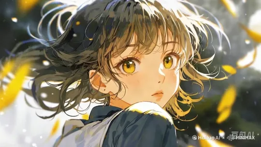 [左移,推进,右摇]头发 by Hailuo AI Video Generator