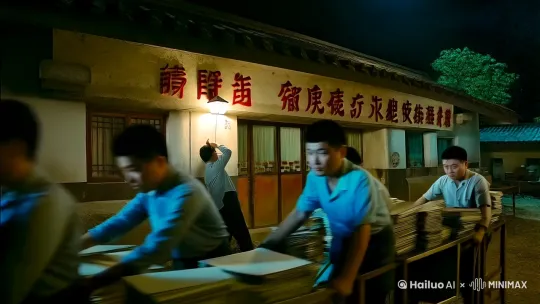故事标题：组织部里的那盏灯
引子
在中国某偏远县城，组织部办公楼里有一盏灯，彻夜长明。这盏灯，见证了无数基层干部的辛勤与汗水，也见证了他们在脱贫攻坚、乡村振兴中的艰辛与奋斗。今天，我们要讲述的，就是围绕这盏灯展开的一个感人故事。

第一章：初来乍到
李明，一个刚毕业的大学生，怀揣着对基层工作的热情和对未来的憧憬，来到了这个偏远的县城，担任组织部的一名普通科员。初来乍到，他被分配到了最繁忙的科室，负责整理和归档全县的干部档案。

每天晚上，当其他同事陆续离开办公室时，李明总是最后一个离开。他总是习惯性地抬头看看那盏灯，仿佛那盏灯能给他带来力量和温暖。

第二章：艰巨的任务
某天，李明接到了一项艰巨的任务：负责一个深度贫困村的脱贫攻坚工作。这个村子地处大山深处，交通不便，资源匮乏，村民生活十分困难。李明深知，这是一项充满挑战的任务，但他没有退缩。

在接下来的几个月里，李明几乎每天都往返于县城和村子之间。他深入农户，了解村民的需求，制定详细的脱贫计划。他带领村民修路、引水、发展特色农业，常常忙到深夜。

每当夜深人静，李明拖着疲惫的身体回到组织部办公楼时，那盏灯总是亮着，仿佛在等待他的归来。那盏灯，成了李明心中的一盏明灯，指引着他不断前行。

第三章：艰难时刻
然而，脱贫工作并非一帆风顺。由于自然条件恶劣，农作物收成不佳，村民们对李明的计划产生了怀疑，甚至有人开始抱怨和抵制。李明感到前所未有的压力和困惑。

一天晚上，李明独自坐在办公室里，望着那盏灯，心中充满了迷茫。他开始怀疑自己的能力，甚至想过放弃。就在这时，办公室的门被轻轻推开，进来的是组织部的部长王强。

王强看着李明，语重心长地说：“小李，我理解你的压力和困惑。但你要知道，脱贫攻坚不是一朝一夕的事情，需要我们每一个人的努力和坚持。那盏灯，不仅照亮了我们工作的路，也照亮了我们心中的希望。”

第四章：希望的曙光
王强的话点醒了李明。他重新振作起来，继续投入到工作中。他积极寻求上级部门的支持，引进新的农业技术和项目，逐步改善了村里的生产条件。他还组织村民成立合作社，发展特色产业，带领大家走上了致富的道路。

经过一年的努力，李明负责的村子终于实现了脱贫目标。村民们的生活水平显著提高，对李明充满了感激和敬意。

第五章：灯的传承
在脱贫攻坚总结大会上，李明作为优秀代表发言。他深情地说：“这盏灯，不仅照亮了我工作的路，也照亮了我心中的希望。它让我明白，基层工作虽然艰辛，但只要我们坚持不懈，就一定能迎来希望的曙光。”

会后，李明回到组织部办公楼，再次抬头看了看那盏灯。他知道，这盏灯还会继续照亮更多基层干部的路，见证他们的奋斗与成长。

结尾
多年后，李明已经成为一名优秀的基层干部。他依然记得那盏灯，记得那段艰辛而充实的岁月。他常常对年轻的同事们说：“无论工作多么艰难，只要心中有灯，就一定能找到前进的方向。”

组织部里的那盏灯，依然彻夜长明。它不仅照亮了办公楼，也照亮了无数基层干部的心。它见证了他们的汗水和泪水，也见证了他们的奋斗与成就。

故事寓意
这个故事告诉我们，基层工作虽然充满挑战，但只要我们坚持不懈，心怀希望，就一定能克服困难，取得成功。那盏灯，不仅是一个象征，更是一种精神的传承，激励着每一个在基层奋斗的人。[左移,上升] by Hailuo AI Video Generator