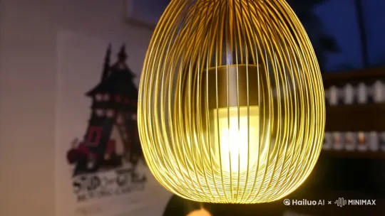 1. 镜头起始
● 画面从悬挂的复古黄铜吊灯特写开始,吊灯在泡面升腾的热气中轻微摇晃,暖黄色光线透过磨砂玻璃灯罩洒下,形成光斑投影在木质餐桌上 4
● 镜头缓慢下移,展现整体场景:傍晚6点的现代日式餐厅,窗外暮色渐沉,玻璃窗上凝结着细小水珠,远处深褐色木制书架摆满动画分镜手稿和颜料罐
2. 人物聚焦
● 中景定格:20岁男子侧身盘坐于米白色羊毛地毯上,黑色自然蓬松短发随动作轻微晃动,面部线条柔和,鼻梁高挺,睫毛纤长
● 服装细节:浅灰宽松针织衫(袖口卷至肘部)+深蓝棉质休闲裤,腰间搭着揉皱的格纹毯子,左手腕戴皮质编织手链
● 动作捕捉:右手捏着半截巧克力饼干悬停嘴边,碎屑散落在大理石纹餐盘上,身旁散落着数位板与马克笔,脚边立着冒热气的泡面碗
3. 环境互动
● 背景处理:
● 左侧墙面悬挂吉卜力《哈尔的移动城堡》电影海报,右侧嵌入式电视屏幕定格在未完成动画分镜(铅笔稿线条+半透明水彩上色效果)
● 电视荧光与吊灯光源形成冷暖对比,在男子面部营造立体光影,下颌轮廓线被暖光勾勒
4. 镜头运动
● 横向平移镜头:从男子肩部特写(停留2秒)缓慢移动至电视屏幕
● 推镜设计:电视分镜画面逐渐充满屏幕,展现铅笔绘制的飞行城堡草稿,云层线条呈现吉卜力特有的波浪形笔触,右上角有红色批注便签特写
5. 风格参数
● 色彩:主色调为赭石+群青,泡面蒸汽采用半透明水彩晕染效果,阴影部分加入少量普鲁士蓝增强层次感
● 线条:0.5mm针管笔质感轮廓线,关键部位(手指关节、发梢)追加细腻排线
● 动态细节:吊灯摆动幅度精确到3°以内,泡面热气每15帧形成一次涡旋运动
一、镜头运动轨迹设计(数字参数版)
1. 吊灯特写镜头(0-2秒)
● 摆幅角度:3°正弦摆动(每秒2周期)
● 推镜速度:每秒0.4米线性推进
● 景深变化:焦点从f/2.8(吊灯特写)过渡到f/8(全景)
2. 人物中景环绕(2-5秒)
● 轨道运动:半径1.2米圆形轨道,每秒15°角速度
● 动态模糊:启用3帧混合技术
● 分层渲染:头发飘动单独设置12帧/秒次级动画
3. 电视分镜推进(5-8秒)
● 推进曲线:贝塞尔曲线加速(控制点0.3,0.7)
● 画幅变形:0.5%桶形畸变模拟镜头呼吸效应
● 铅笔线动态:0.1mm振幅随机抖动(每秒24次)
二、画面流畅度核心参数
1. 基础帧率设定
● 主时间轴:24帧/秒(保持电影质感)
● 快速动作层:48帧/秒(适用于饼干碎屑掉落、发丝飘动)
● 慢动作段:72帧/秒采集(用于热气涡旋特写)
2. 动态补偿机制
● 人物基础动作:每帧12次骨骼运算(保障关节运动平滑)
● 布料解算:每平方厘米网格0.3mm变形阈值
● 热气流体:每15帧生成一次涡旋运动(雷诺数设定为2300)
3. 视觉连贯性保障
● 运动模糊:开启180°快门角度
● 关键帧间隔:主要动作关键帧不超过8帧间距
● 轨迹预测:镜头移动提前3帧预渲染路径
三、吉卜力风格技术融合
1. 线条稳定性:轮廓线采用0.5mm笔触+±0.1mm随机偏移(模拟手绘抖动)
2. 色彩过渡:色块边缘设置3像素羽化值(保持水彩质感)
3. 动态分层:将背景(8帧/秒)、中景(12帧/秒)、前景(24帧/秒)分三级渲染 1
注:该参数体系参考电影级动画制作标准,其中48帧/秒分层渲染既保障了吉卜力风格的二维质感,又通过高采样率规避了快速动作的断层现象 1 。建议在生成时启用动态模糊与帧混合技术,可使24帧主时间轴呈现接近60帧的流畅观感
● 时间与天气:傍晚6点,小雨的天气,自然光线柔和,窗外透进夕阳余晖,室内灯光温暖舒适。
● 场景与氛围:现代室内背景,温暖的灯光洒满房间,房间内有木桌、书架、绿植,落地窗展示城市天际线,营造舒适温馨的氛围。
● 人物形象:
● 性别:女性
● 年龄:25岁
● 发型:黑色长发过肩,自然垂落,发丝顺滑有光泽
● 眼睛:明亮有神,眼神温柔
● 肤色:白皙透亮
● 五官:精致小巧,鼻梁高挺,嘴唇饱满
● 服装:蓝色针织毛衣,米色裤子,脚穿白色拖鞋
● 配饰:手腕佩戴一枚简约银色手链
● 动作与镜头运动:
● 镜头从远景开始,捕捉客厅整体面貌,灯光与舒适的环境。
● 镜头缓移至卧室门口,拍摄女孩双手抱着电脑,从卧室走出来,动作自然流畅。
● 镜头跟随女孩走到沙发前,女孩坐下,动作轻盈优雅,将电脑放在一旁。
● 镜头缓慢推进至近景,聚焦在女孩的侧面轮廓,展现她的精致五官与温柔气质。
● 风格与细节:
● 吉卜力工作室经典手绘动画风格,画面细腻流畅,色彩丰富且饱和度适中。
● 人物线条细腻,面部轮廓清晰,服饰 by Hailuo AI Video Generator