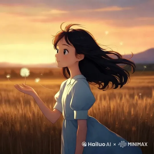 蒲公英飘向远方 by Hailuo AI Video Generator