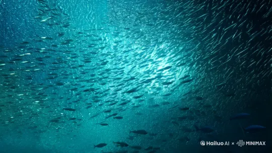 1深海。 by Hailuo AI Video Generator