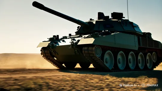 M1A2 Abrams是美国陆军的主战坦克，属于M1 Abrams系列的改进型，最初由通用动力公司（现为通用动力陆面系统）设计并于1980年代投入使用。M1A2是M1A1的后续改进版本，设计目的是增强战斗力、提高生存能力并提升操作效率。
M1A2 Abrams装备了120毫米滑膛炮，这使其具备强大的火力，能够打击各种类型的目标，包括敌方坦克、装甲车辆和航空器。此外，M1A2还配备了先进的火控系统，如数字化火控计算机、热成像瞄准系统以及激光测距仪，确保在复杂战场环境下也能精准打击目标。
为了提升生存能力，M1A2采用了复合装甲，并且加强了坦克的主动防护系统。它还配备了先进的指挥控制系统，使得与其他单位的协调和信息共享更加高效。
动力系统方面，M1A2使用了一台1500马力的燃气涡轮发动机，确保其具备高机动性和强大的越野能力。在重装甲的保护下，M1A2仍能保持良好的速度和行驶能力，适应各种地形。
综上所述，M1A2 Abrams是美国及其盟国的主力战车之一，凭借其强大的火力、先进的技术和出色的生存能力，成为现代化战场中不可或缺的重要武器平台。 by Hailuo AI Video Generator