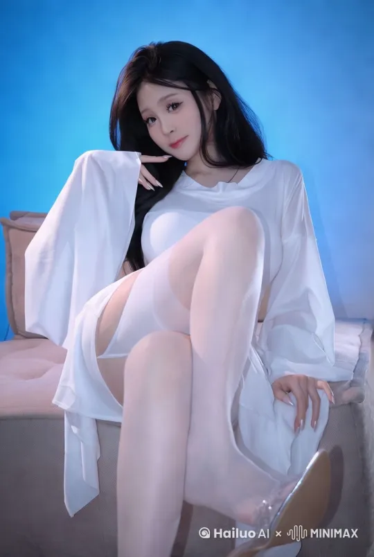 美女站起来跳舞 by Hailuo AI Video Generator