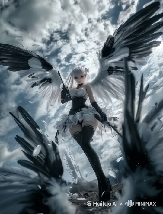 飞起来，在天空翱翔 by Hailuo AI Video Generator