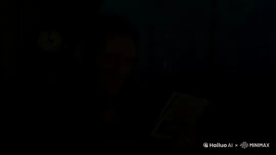 黑场渐渐淡入，老式火车站的时钟特写出现在画面中央，滴答声在寂静中回荡。时钟的指针指向黄昏，昏黄的灯光洒在古老的站台上。枯叶缓缓飘落，落在冰冷的铁轨上，伴随着远处传来的火车汽笛声。中年男主，面容沧桑，蜷坐在褪色的皮箱上，手中翻看着一张张泛黄的照片。镜头缓缓推近，定格在一张照片上，照片中是一对年轻男女在樱花树下手握咖啡杯，笑容灿烂，仿佛时间在那一刻静止。男主的眼神中流露出深深的怀念与哀愁，周围的氛围显得格外凄凉。[推出,上升,下摇] by Hailuo AI Video Generator
