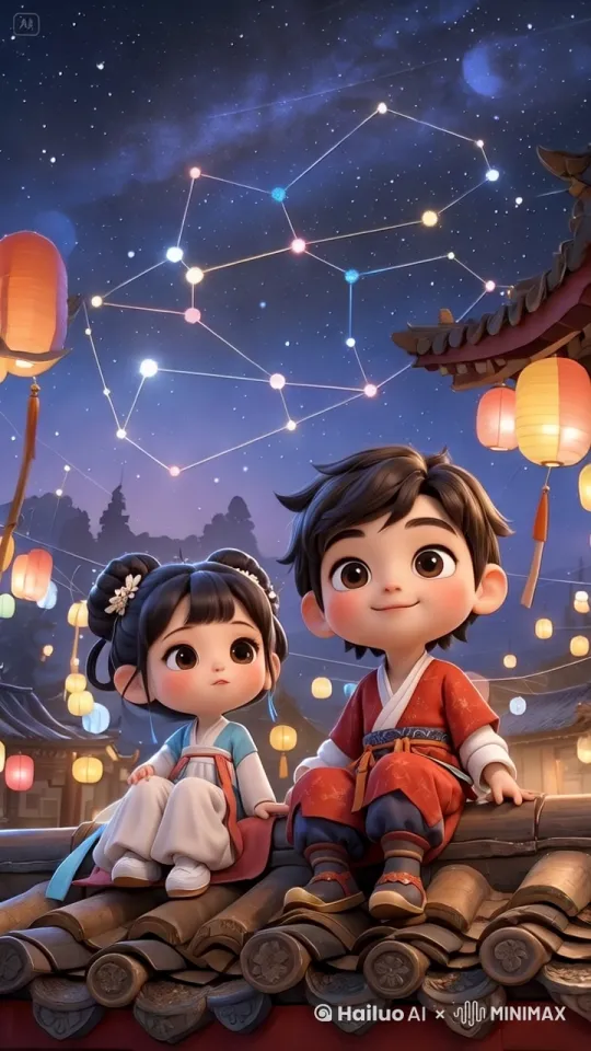 先让女孩说话，接着男孩再说话 by Hailuo AI Video Generator