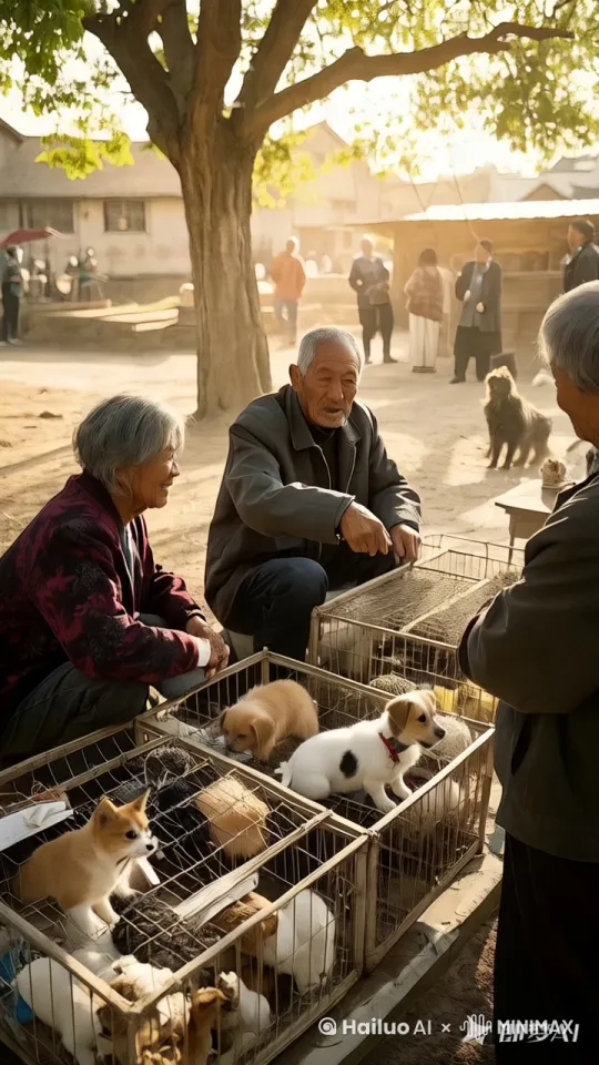 镜头移动，动态跟随，展现两个人史诗般的激烈打斗场面，两个人正在进行惊心动魄的中国功夫对决。左边的人右脚轻点地面，身体如旋风般旋转，左腿高高抬起，以一记凌厉的侧踢攻向对手的头部，速度极快。右边的人一个前滚翻躲开，起身时双腿连环踢出，腿影重重，令人眼花缭乱。两人的招式变化无穷，身影在环境中快速移动，忽左忽右，地面灰尘四起，展现出中国功夫的博大精深。周围的人欢呼雀跃、拍手叫好。 by Hailuo AI Video Generator