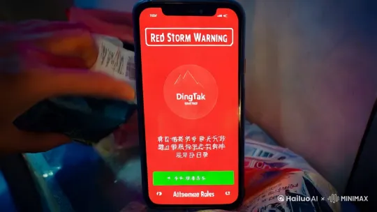 以下是为「牛马打工人风雨无阻」主题设计的视频分镜脚本，结合魔幻现实主义与互联网打工梗，强化社畜的黑色浪漫主义，适配抖音/B站等平台传播：

---
**时长**：2分15秒  
**风格**：故障艺术滤镜+蒸汽波美学+纪录片式跟拍  
**BGM**：电子摇滚混搭雨声白噪音，间奏插入《雨中曲》经典口哨变调

---

### **0:00-0:18 开篇：暴雨预警**  
- 手机特写：天气预报APP弹出「红色暴雨警告」  
- 钉钉提示音炸响：「今日考勤规则更新：雨天迟到扣双倍」  
- 镜头切暴雨中颤抖的出租屋窗户，玻璃倒影出打工人往包里狂塞：  
  ▷ 防水手机套  
  ▷ 泡水不脱妆的20元粉底液  
  ▷ 印着「狼性精神」的工牌  
- 字幕炸裂：「当工位成为孤岛」

---

### **0:19-0:40 【钢铁洪流】**  
- 航拍视角：早高峰地铁口涌出无数透明雨衣人潮（赛博蚂蚁迁徙既视感）  
- 第一人称镜头特写：  
  × 高跟鞋陷进排水口时的哲学升格镜头  
  × 外卖箱浮在水面当冲锋舟（箱体贴纸：「超时投诉死全家」）  
  × 打工人用PPT当伞，文字被雨淋花成「领薪奴の水墨画」  
- 画外音新闻联播腔：「今日正能量：00后实习生游过积水准时打卡」

---

### **0:41-1:05 【水世界的荒诞】**  
- 工区魔幻改造：  
  ▷ 键盘长出青苔（键帽刻着「福报」）  
  ▷ 咖啡机流出泥浆水（标签：「职场黑话浓缩液」）  
  ▷ 暴雨穿透天花板在会议桌形成瀑布，领导仍在说：「这个需求很简单吧？」  
- 穿插热梗：  
  × 电脑弹窗「您的人生游戏进入hard模式」  
  × 手机自动播放《孤泳者》打工版：「这风雨中~的痛~算什么~」  
  × 弹幕护体：「无效防水」「电子皮划艇启动」

---

### **1:06-1:30 【潮湿宇宙的温柔】**  
- 慢镜头蒙太奇：  
  ▷ 便利店小哥用关东煮竹签帮女生通堵塞的伞骨  
  ▷ 程序员用防水袋包裹同事的猫包渡水  
  ▷ 保洁阿姨在更衣室烘鞋器旁贴手写告示：「可烤袜子，免费」  
- 手机震动：家族群弹出「暴雨天养生指南」，定位显示老家2000公里外  
- ASMR雨声中混入微信语音：「注意安全」，发送人显示「妈妈」

---

### **1:31-1:55 【暴雨B面】**  
- 镜头突然抽离现实：  
  × 打工人站在公司落地窗前，窗外暴雨变成数据流（特效：黑客帝国矩阵雨）  
  × 撕开「防水睫毛膏」包装，内藏纸条：「你本可以请假」  
  × 倒影中的自己突然开口：「其实你爱这暴雨，它让牛马看起来像英雄」  
- 手机弹出知乎热榜：「暴雨天上班是否被资本异化？」 手指滑动点击「屏蔽话题」

---

### **1:56-2:15 【雨过留痕】**  
- 魔幻现实收尾：  
  ▷ 湿透的衬衫在空调房蒸发出雾气，凝成头顶对话框：「下月房租+500」  
  ▷ 外卖订单备注栏自动生成：「别放辣，辣的是人生」  
  ▷ 积水中倒影的晚霞出现双彩虹，伸手去捞时变成加班调休通知  
- 最终画面：指纹打卡机显示「本日生存确认」，雨鞋倒出的小鱼游向屏幕外  
- 彩蛋：片尾字幕「本片服装由防水睫毛膏/20元粉底液联合赞助」

---

### **传播设计**  
1. **互动挑战**：发起#打工生存装备大赛，拍摄暴雨天通勤神器  
2. **隐藏细节**：矩阵雨中闪现「摸鱼版防窥代码」，引发技术党解码  
3. **情感锚点**：用「暴雨天的妈妈语音」撬动亲情向二创  
4. **反讽彩蛋**：暴雨新闻画面角落滚动「某企业因雨天集体请假启动裁员」  

---

**核心矛盾制造**：  
- 用唯美镜头语言包装残酷现实，如「雨鞋倒出小鱼」对应「职场窒息感」  
- 通过蒸汽波滤镜消解苦难，符合Z世代「苦中作乐美学」  
- 埋藏「可逃避却不逃」的哲学暗线，引发「我们到底在坚持什么」的隐性讨论 by Hailuo AI Video Generator