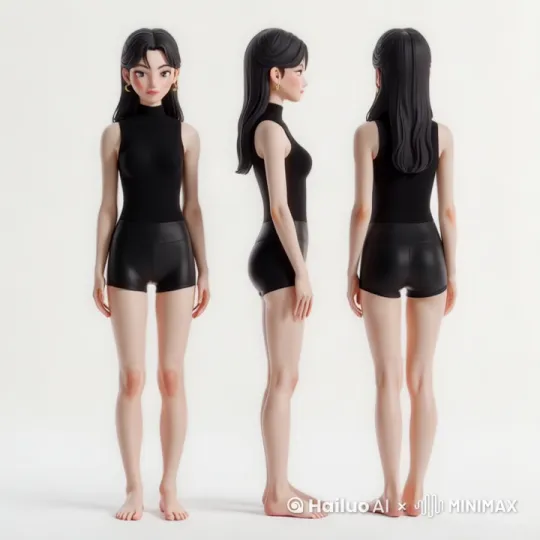 主体人物旋转一圈 by Hailuo AI Video Generator