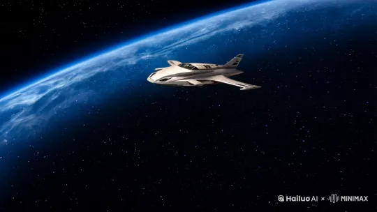 个科技高度发达的未来世界，地球的资源濒临枯竭，人类被迫向宇宙深处寻找新的家园。主角**黎昕**，一个年轻的星际探险家，意外发现了一张古老的星际地图，地图指向一个传说中的星球——“永恒之境”，据说那里拥有无尽的资源和神秘的力量。

黎昕与他的伙伴们——**艾莉丝**，一位精通量子力学的天才科学家；**凯恩**，一位身经百战的星际战士；以及**诺亚**，一个拥有自我意识的AI机器人，组成了“星际旅者”小队。他们驾驶着最新型的星际飞船“曙光号”，踏上了前往银河彼岸的冒险旅程。

然而，他们的旅程并不平坦。在穿越星际尘埃云时，他们遭遇了神秘的宇宙海盗袭击；在一个被遗忘的星球上，他们发现了远古文明的遗迹，并解开了关于“永恒之境”的秘密。与此同时，一个名为“黑暗议会”的邪恶组织也在追踪他们，企图利用“永恒之境”的力量统治整个银河系。

在一次次惊险的冒险中，黎昕和他的伙伴们不仅要面对外部的敌人，还要克服内心的恐惧与矛盾。他们能否找到“永恒之境”，并阻止“黑暗议会”的阴谋？在这场跨越星际的冒险中，友情、勇气与智慧将成为他们最强大的武器。

--- by Hailuo AI Video Generator