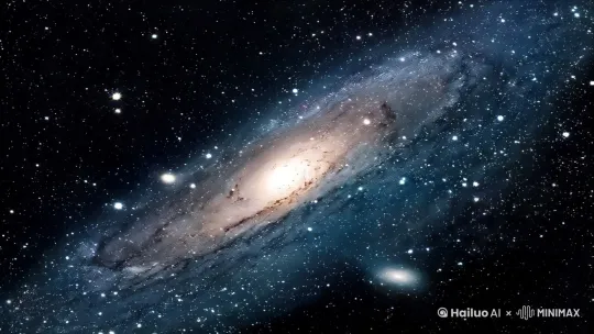 星云旋转的银河系,浩瀚的宇宙空间中,银河系如同梦幻的漩涡,由亿万颗璀璨的恒星构成,它们围绕着中心黑洞高速旋转,星云与尘埃交织,形成壮丽的螺旋臂。深邃的宇宙背景中,远处还有其他星系若隐若现,整个画面充满神秘与宏伟,采用天文摄影风格,展现出宇宙的无限魅力,远景全景观星云旋转动态。 by Hailuo AI Video Generator