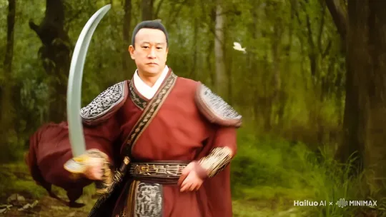男主化身神雕大侠杨过 by Hailuo AI Video Generator