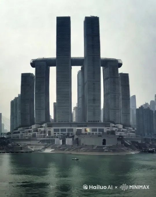 水中出现怪兽 by Hailuo AI Video Generator