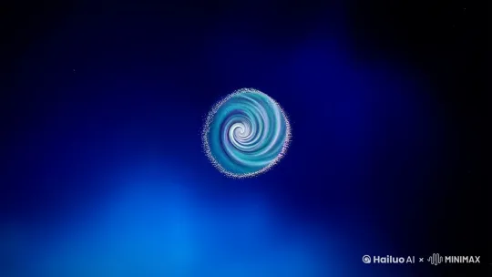 # 伪代码示例：海螺生长动画参数
spiral_growth = {
  "frame_0-120": {
    "radius_increment": "0.1px/frame^1.3",
    "chroma_shift": "hsl(210,80%,50%) → hsl(270,90%,70%)",
    "particle_emit": "perlin_noise(scale=0.05)"
  },
  "trigger_point": {
    "frame60": "initiate nebula_transform",
    "frame90": "activate gravitational_lensing"
  }
} by Hailuo AI Video Generator