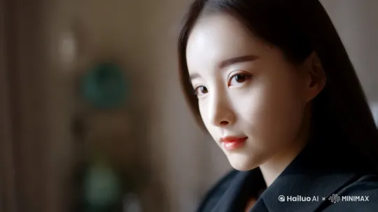 她缓缓的脱下了外套露出了洁白如玉的肌肤 by Hailuo AI Video Generator