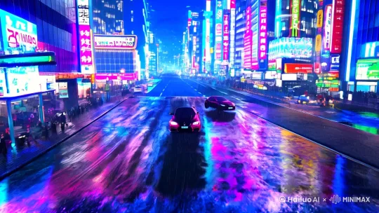 ### 电影画面描述框架：《东京极速赌约》
 
---
 
#### **一、视觉基调与氛围营造**
1. **霓虹雨夜**  
东京的雨夜被霓虹灯切割成碎片，雨水在车灯与广告牌的光晕中折射出迷幻的蓝紫色调。街道因潮湿而反光，轮胎碾过水洼的飞溅声与引擎低吼声交织，构建出赛博朋克式的都市丛林质感。  
2. **动态光影**  
镜头以高对比度光影切换：GTR的暗红色尾灯在隧道中拖曳出残影，宝马的银灰色车身掠过橱窗倒影时，瞬间照亮女主角冷峻的侧脸，强化速度与对抗的张力。
 
---
 
#### **二、角色与车辆设定**  
1. **人物细节**  
- **连帽衫男士**（拓海）：兜帽半掩凌乱黑发，手腕缠着磨损的赛车手套，车内悬挂的御守与后视镜上的女儿照片暗示其背负的生存压力。  
- **皮衣女士**（凛子）：黑色皮质风衣配铆钉腰带，单手控方向盘时露出腕部的机械表，副驾座位上散落着英文财经杂志，隐喻精英身份与对掌控欲的执着。  
2. **车辆对比**  
- **GTR R34**：改装宽体包围，涡轮泄压阀发出尖锐哨音，后窗贴满赞助商贴纸，排气管喷火特效凸显草根改装车的狂暴性能。  
- **宝马M4**：原厂哑光漆面，HUD投影仪表盘闪烁数据流，车内播放古典钢琴曲，象征资本加持的精密工业美学。
 
---
 
#### **三、街头追逐的镜头分解**  
1. **起跑仪式**  
俯拍镜头：两车并排于涩谷十字路口，红灯倒计时在挡风玻璃上投出血色数字，副驾位置的10万日元现金被雨刮器扫动，特写钞票边缘被雨水浸湿褶皱。  
2. **追逐段落**  
- **隧道竞速**：GTR凭借四驱系统紧贴内弯漂移，轮胎摩擦隧道的火星迸溅；宝马则以精准走线抢占中线，车头距隧道壁仅10厘米，后视镜剐蹭出刺耳金属声。  
- **商业区突围**：宝马借路口货车的遮挡突然变道，GTR急刹甩尾撞翻垃圾桶，利用垃圾袋腾空的0.5秒空隙钻入小巷捷径。  
- **终局坡道**：两车冲上彩虹大桥45度斜坡，GTR关闭ESP系统孤注一掷翘头冲刺，宝马因电子限速器介入短暂动力滞后，0.3秒差距锁定胜局。
 
---
 
#### **四、结局与象征意义**  
1. **胜利瞬间**  
拓海瘫坐驾驶座，颤抖手指触碰女儿照片，挡风玻璃上的雨水分流成泪痕状；凛子摘下头盔凝视对手，抛出一枚500日元硬币作为“追加赌注”，暗示对底层车手的隐性尊重。  
2. **场景隐喻**  
- **车辆选择**：GTR代表日本泡沫经济时代的怀旧荣光，宝马象征全球化资本规则，胜负暗示草根智慧对体制化优势的颠覆。  
- **东京街景**：途经的居酒屋小巷与金融区玻璃幕墙形成空间对立，映射社会阶层流动的艰难与可能。
 
---
 
#### **五、环境与镜头语言**  
1. **东京地标**  
- 起始点设定于新宿哥斯拉楼顶俯瞰视角，终点延伸至台场独角兽高达像脚下，机械巨像的凝视赋予比赛史诗感。  
- 中途穿插浅草寺灯笼在雨中摇晃、秋叶原广告屏播放虚拟偶像打call画面，强化地域文化符号的拼贴感。  
2. **技术运镜**  
- 无人机360°环绕拍摄车辆漂移轨迹，GoPro贴附引擎盖记录转速表破转瞬间。  
- 慢镜头处理硬币在空中旋转的特写，正面为日本菊花纹，反面为宝马标志，定格于落地前的悬置状态，暗喻命运未决的永恒博弈。
 
---
 
#### **六、声效与配乐设计**  
- **引擎声差异化**：GTR的RB26DETT引擎咆哮如野兽嘶吼，宝马的S55引擎则发出精密仪器般的蜂鸣震颤。  
- **音乐对冲**：追逐前半段采用和太鼓与电子音轨混搭，终局坡道切换为《查拉图斯特拉如是说》交响乐，呼应“凡人挑战神性”的叙事母题。
 
---
 
**创作说明**：本框架通过车辆性能对比、都市空间隐喻、动作细节符号（如御守/硬币）的三重编码，将街头竞速升华为社会寓言。建议实际拍摄时采用IMAX胶片增强雨夜色彩层次，并邀请坂本龙一设计变频式电子配乐，强化速度与寂静的哲学张力。[推出,上升,下摇][推出,上升,下摇] by Hailuo AI Video Generator