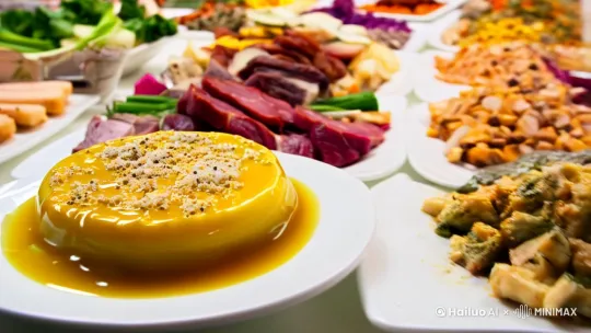 缩写文案一
当下预制菜因便捷走红，但危害不少。为延长保质期、改善品相，它添加大量食品添加剂，长期摄入会加重肝肾负担，部分人工合成色素还可能影响儿童健康。
预制菜加工中营养流失严重，蔬菜维生素、矿物质及肉类优质蛋白大量损耗，长期食用会致营养缺乏、免疫力降低。而且预制菜高油高盐，常吃易引发高血压、肥胖症等慢性疾病，是对健康的“隐形挑战” 。
缩写文案二
预制菜虽为生活带来便利，却有诸多危害。从食品安全看，其生产环节多，易出现原材料农残超标、加工环境不卫生等问题，威胁健康。
营养方面，预制菜烹饪方式会破坏营养，长期食用会导致营养失衡，影响生理机能。此外，预制菜口味单一且重口，为提味添加大量高盐、高糖、高脂肪调料，不仅改变味觉偏好，还增加患慢性病几率，侵蚀健康和生活品质。
缩写文案三
预制菜流行背后藏危害。一是添加剂问题，为保质和改善卖相，多种添加剂进入预制菜，长期累积会干扰人体生理功能，影响内分泌。
二是营养缺失，复杂加工和长时间储存使预制菜营养成分大量流失，无法为身体提供充足养分。三是高油高盐，为提口感加入过量油盐，易引发心脑血管疾病、高血压等，带来健康危机 。 by Hailuo AI Video Generator
