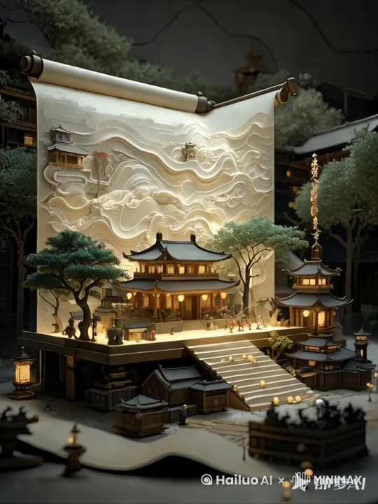 拉进，画面中的人物动起来 by Hailuo AI Video Generator
