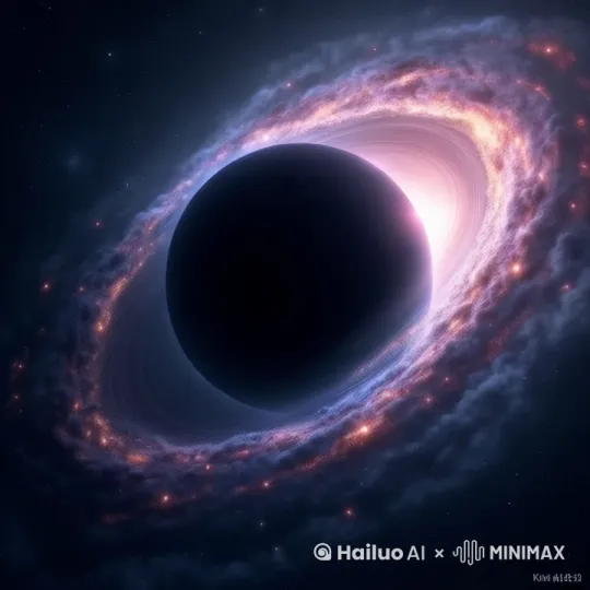 让黑洞动起来 by Hailuo AI Video Generator