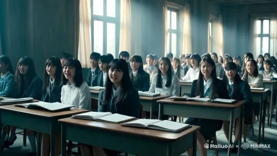 “江南，你睡醒了没？”
一声怒喝，断成七八九截的粉笔头，径直朝睡梦中的江南呼啸砸去。
“江南，又是江南？”
“居然连夺命女魔头监考他都敢睡觉，真是老寿星吃砒霜，活得不耐烦了。”
“这下子，他肯定完蛋！”
“……”
一时间，不少同学幸灾乐祸，他们都以为江南这次非被砸成狗头不可。然而……
下一秒，全场愕然。
只见江南陡然一伸手，便轻描淡写的拍飞了砸向自己的粉笔头。
但脑袋却依旧趴在桌子上。
继续……
呼呼大睡？
“卧槽，不愧是南神啊！”
“连眼皮子都没睁，却能轻易挡开女魔头的闪电九连弹，简直牛逼可辣死！”
“这比周星星还要强上三五倍不 by Hailuo AI Video Generator