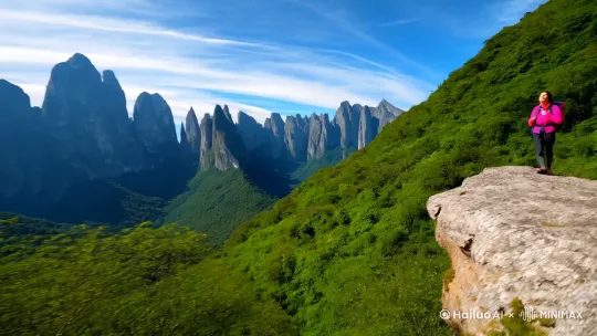 /我想要徒步旅行 by Hailuo AI Video Generator