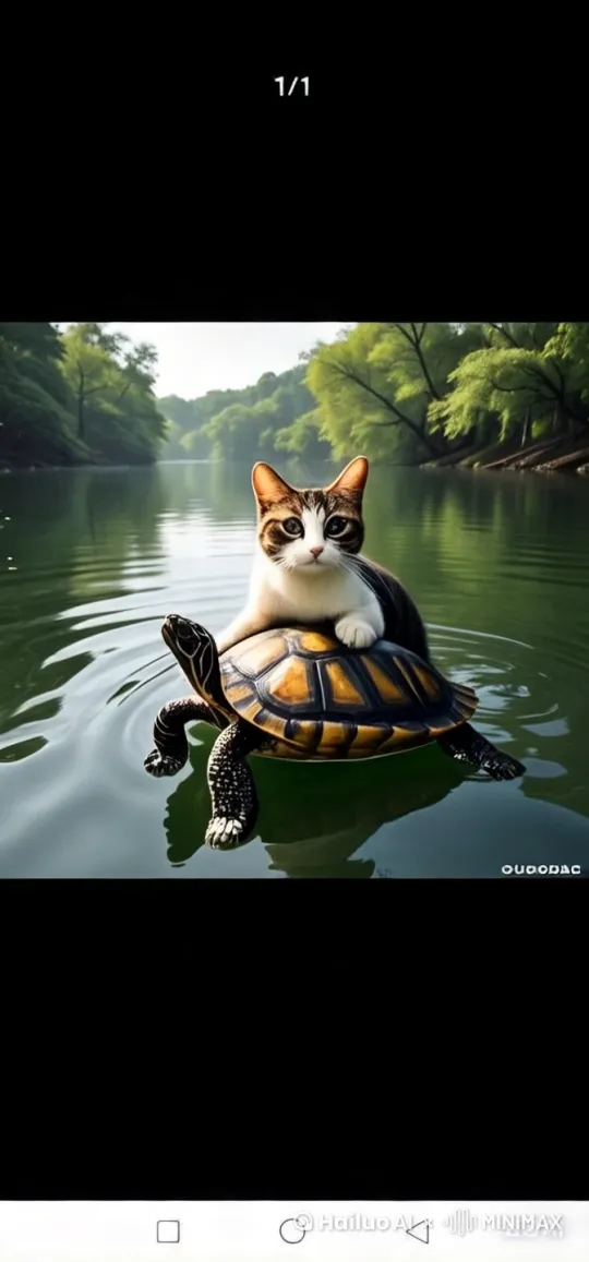 猫咪咧嘴大笑，开心拍手，画面洋溢着纯真欢乐 by Hailuo AI Video Generator