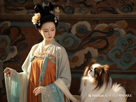 抱起狗 by Hailuo AI Video Generator