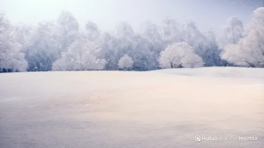 天气还天气寒冷 小羊期望进屋取暖 by Hailuo AI Video Generator