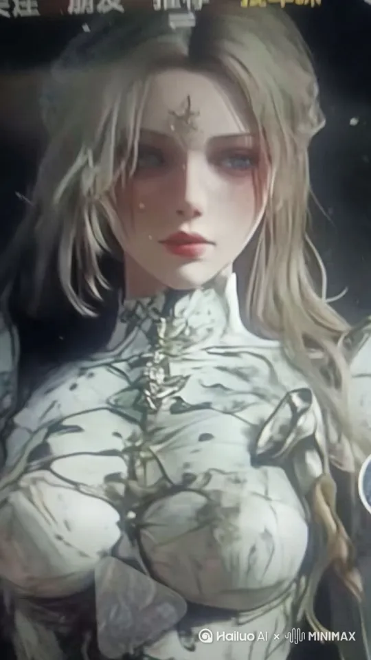 美女 瓜子脸 五官精致  少女    穿着白色女性骑士盔甲     跳舞  [左移,推进,右摇] by Hailuo AI Video Generator
