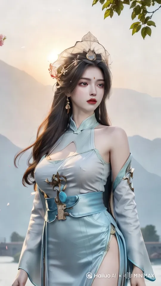 [左移,推进,右摇][右移,左摇,推进][下摇,变焦推进,跟随] by Hailuo AI Video Generator