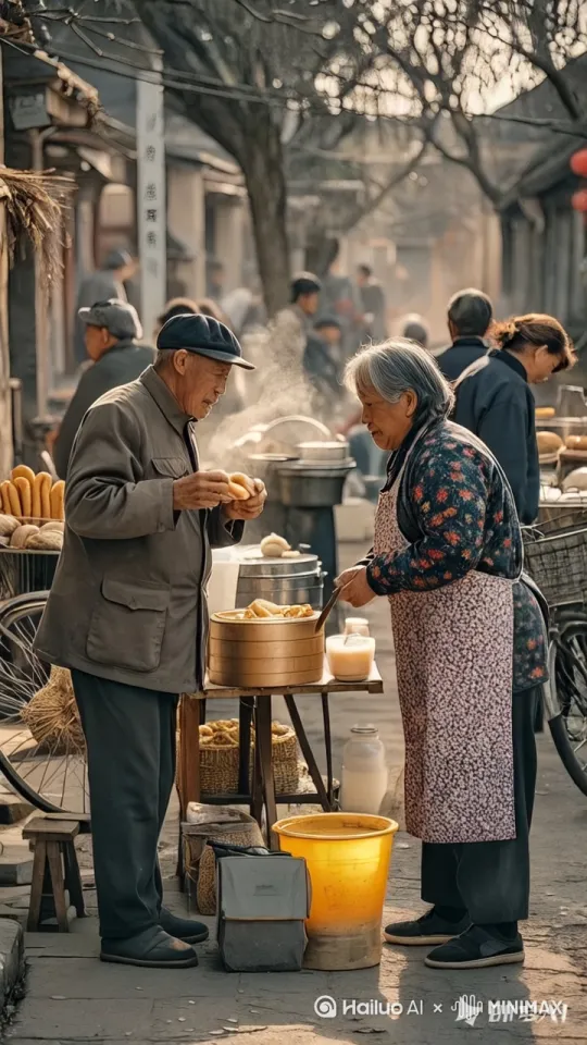 镜头移动，动态跟随，展现一个史诗般的激烈打斗场面。两个人正在进行惊心动魄的中国功夫对决，身形矫健，步伐灵活，每一个动作都充满力量与技巧。一人率先发动攻击，以迅雷不及掩耳之势踢出一记凌厉的侧踢，另一人迅速后仰躲避，紧接着回击一套连贯的拳法，拳风呼啸。他们的招式刚柔并济，时而是刚猛的直拳，时而是柔美的转身回旋踢。身影交错之间，地面的尘土飞扬而起，镜头动态跟随，从不同角度展现他们激烈的交锋，周围的人拍手叫好。 by Hailuo AI Video Generator