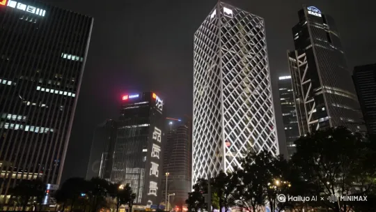 画面角落里走入一只矮矮胖胖的小黄人，它有着黄色的像胶囊形状的身体，戴着护目镜，穿着牛仔色的背带裤。它跑到画面中间，然后从背后掏出一个黄澄澄的香蕉，期待地看着正前方。 by Hailuo AI Video Generator