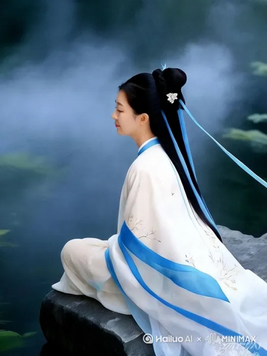 [固定镜头]人物不动。雾气蒸腾，向前翻滚 by Hailuo AI Video Generator