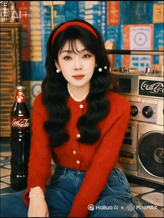 2. **复古的浪漫**
一袭波点长裙,一抹红唇,港风复古的女人,像是从老电影里走有风情。港风复古的女人,不需要过多的修饰,只需一抹红唇,便能惊艳时光。
种风格,更是一种生活态度。她们用怀旧的穿搭,演绎现代的风情,让经典在时光中熠熠生辉。 by Hailuo AI Video Generator