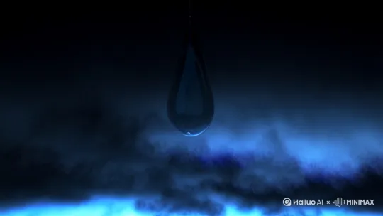 【开场：高空俯视】
镜头从漆黑的云端垂直俯降，穿过数据流编织的电子云层，一座由霓虹与钢铁浇筑的巨型城市骤然撕裂夜幕。楼体表面流淌着液态蓝紫光纹，全息广告如幽灵悬浮在楼宇间隙：日文机械字符与繁体中文交错闪烁，虚拟偶像的瞳孔裂变成无数二进制代码。雨水裹挟着数据碎片倾泻而下，镜头拉近一滴雨珠——倒映出颠倒的城市、霓虹血管般的空中轻轨，以及反重力悬浮车拖曳的猩红尾焰。

【中景：街道浸入】
镜头随雨滴砸向地面，瞬间切换为第一视角：潮湿的沥青街道蒸腾着淡青色雾气，霓虹招牌在积水里扭曲成斑斓毒液。镜头掠过改装人布满电路纹的金属脊背，他脖颈处的神经接口突然爆出电火花，惊飞一群机械乌鸦。背景传来合成器低频震颤与日语电子歌姬的失真吟唱，全息赌场的招牌弹射出三维骰子，其中一个骰面突然坍缩成警告红字：“系统过载”。

【动态特写：冲突迸发】
镜头急速推进至街角暗巷，穿纳米纤维风衣的女子甩出腕间光刃，蓝白色离子束劈开雨幕的刹那，对面改造士兵的机械义眼骤然放大——虹膜内层浮现瞄准锁定环。慢镜头中，子弹击碎悬浮的霓虹汉字“夢”，飞溅的玻璃碎片每一片都映出女子后颈闪烁的黑色莲花纹代码。她翻身跃起时，风衣下摆撕开，露出小腿外骨骼喷射出的幽蓝火焰。

【全景升格：城市呼吸】
镜头陡然拉升到万米高空，整座城市化作呼吸的机械生命体：建筑群如晶体管般规律明灭，空中航道的光流构成庞大集成电路，某栋摩天楼顶端的巨型全息树突然数据崩溃，枝干化作亿万绿色数字瀑布轰然崩塌。镜头急速穿越正在解构的虚拟森林，最终定格在某个顶楼破窗——一只缠绕数据线的手掌突然抓住窗沿，金属指节摩擦玻璃发出刺耳高频音。

【尾声：意识入侵】
画面突然陷入黑暗，仅剩电子噪音的蜂鸣。两秒后，数百条荧绿神经管线从屏幕边缘刺入，缠绕成巨大的脑干形态。管线间隙闪过蒙太奇画面：婴儿哭声中爆开的机械子宫舱、霓虹佛堂里敲电子木鱼的僧侣、瞳孔被植入广告投影的流浪儿童……最后所有影像坍缩成一颗像素化的眼球，瞳孔深处浮现倒计时：3、2、1——视网膜炸裂成漫天星尘，星尘落地化作满地芯片残骸。

（注：全程采用高对比青橙色调，雨水始终携带HUD界面残影，关键场景添加CRT显示器的扫描线噪点特效，背景音效混合工业重金属、英[左移,推进,右摇]语语音广播与AI生成的故障音轨） by Hailuo AI Video Generator