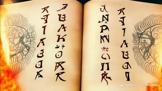 一本巨大的书缓缓打开，“哪吒修仙”四个大字以突出醒目的金色字体呈现在页面上方，字体具有强烈的四维立体感效果，仿佛要从书中跃出。书的边缘散发着神秘的光芒，周围环绕着古老的符文和奇异的图案，32K，高清画质。哪吒修仙
涅槃时刻：经历天劫洗礼的哪吒在量子坍缩中重组灵体，发现灵珠与魔丸本质是正反夸克纠缠态
维度跃迁：通过红莲业火构建的虫洞穿越至九重天外天，在平行宇宙间捕捉散落的先天道韵
法则重构：在万法归墟中直面天道意志具象化的混沌算法，以混元珠为密钥改写修真世界底层逻辑
终局突破：将三头八臂法相进化为量子叠加态，在观测者效应中同时存在于七十二个时空节点。
第一幕：量子涅槃
镜头从燃烧的瞳孔内部穿出，视网膜毛细血管化作赤金熔岩河道。哪吒的灵体在等离子风暴中重组，每根发丝都是超导能量束，末梢迸发蓝移伽马射线。
环绕哪吒漂浮的混天绫呈现克莱因瓶结构，绸缎表面符纹以普朗克长度为单位跃动。乾坤圈悬浮于非欧几里得空间，内外环以相反方向光速旋转，擦出反物质火花。
突然俯冲穿越云层，液态氮气在护体真火中汽化成蝶形冲击波。下方蓬莱仙岛正进行拓扑变换，山脉如莫比乌斯带般翻转，灵气潮汐形成斐波那契漩涡。
"师父！这九转玄功..."哪吒的声音被多普勒效应拉长，脚踏风火轮在夸克星环间弹射，身后拖拽出克莱因蓝尾迹。
第二幕：维度折叠
混天绫突然绷直成超弦形态，穿透十二维超空间膜。哪吒纵身跃入弦振动产生的虫洞，四周景象坍缩成马赛克状色块，时间轴呈现锯齿形波动。
"破！"声波震碎镜像维度，乾坤圈击穿狄拉克海平面。液态灵气蒸腾成希格斯场雨，每滴雨水都在坠落过程中完成强核力到弱核力的相变。
镜头突然拉升到宏观尺度，展现哪吒在宇宙弦网络间穿梭的全息投影。红绫轨迹编织成卡拉比-丘流形，风火轮在超立方体表面刻下混沌方程。
第三幕：法则之战
哪吒法相暴涨至星体级规模，三头八臂各持不同维度武器。乾坤圈与玲珑塔对撞产生真空衰变，冲击波以光速重塑时空连续体。"我要这乾坤...再无定数！"怒吼引发真空量子涨落，因果链在声波中层层断裂。哪吒灵体突破波尔兹曼大脑限制，在量子叠加态中同时改写三千小世界的运行。最终镜头穿透燃烧的混元珠核心，展现无数平行宇宙在珠内映射。终局突破：将三头八臂法相进化为量子叠加态，在观测者效应中同时存在于七十二个时空节点。 by Hailuo AI Video Generator